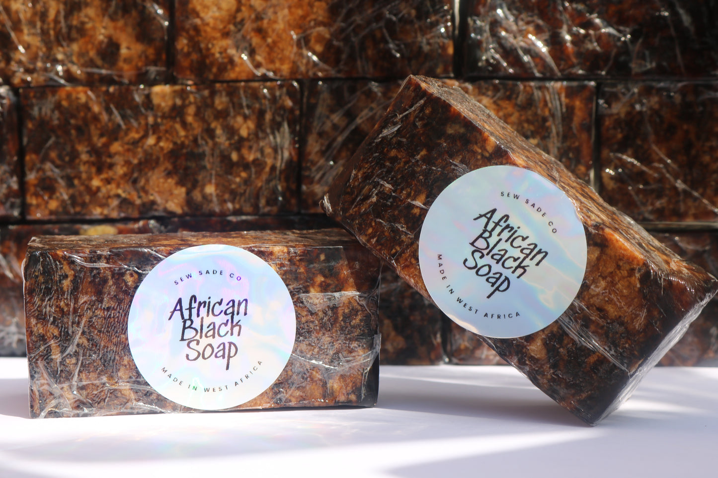 Raw African Black Soap