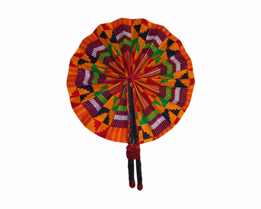 African  Print Fan